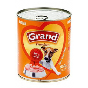 GRAND Dog konz. Prémium pulyka 850g