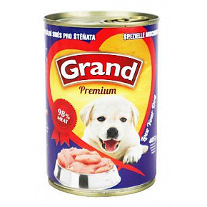 GRAND Dog konz. Premium Puppy speciális keverék 405g