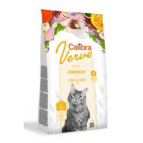 Calibra Cat Verve GF Sterilizált csirke és pulyka 750g Calibra Cat Verve GF Sterilizált csirke és pulyka 750g
