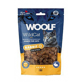 WOOLF WildCat Twisties Snack Rabbit 50g WOOLF WildCat Twisties Snack Rabbit 50g
