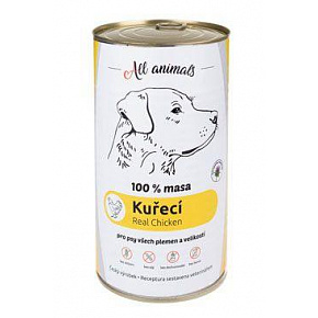 All Animals DOG konz. Csirkehús darált 1200g