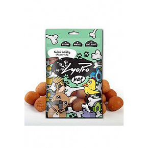 Lyopro Dog származás. szárított csirkegolyók 70g