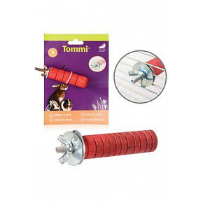 Játék rágcsáló rágcsáló S, piros 7cm Tommi Játék rágcsáló rágcsáló S, piros 7cm Tommi