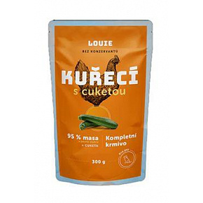 Louie Dog zsebes Csirke cukkinivel 300g Louie Dog zsebes Csirke cukkinivel 300g