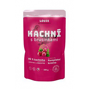 Louie Dog zseb Kacsa áfonyával 150g Louie Dog zseb Kacsa áfonyával 150g