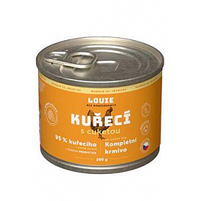 Louie Dog konz. Csirke cukkinivel és prebiotikumokkal 200g Louie Dog konz. Csirke cukkinivel és prebiotikumokkal 200g