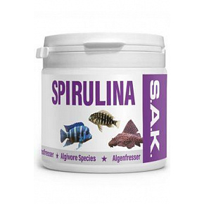 S.A.K. Spirulina 25 g (150 ml) pehely S.A.K. Spirulina 25 g (150 ml) pehely