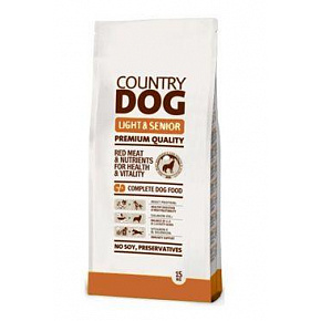 Country Dog Light Senior 15kg Country Dog Light Senior 15kg