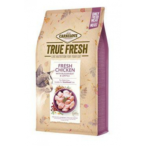 Carnilove Cat True Fresh csirke 4,8kg