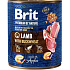 Brit Premium by Nature dog Lamb with Buckwheat 6 x 800 g konzerv