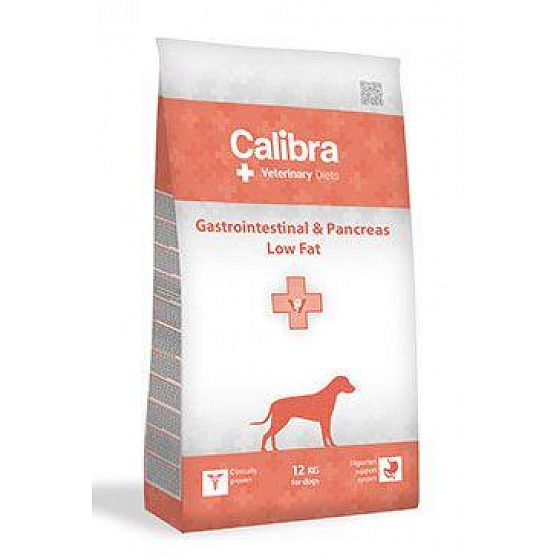 Calibra VD Dog Gastrointestinal&Pancreas Low Fat 12kg
