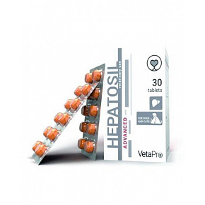 VetaPro Hepatosil Advanced 30 tbl. VetaPro Hepatosil Advanced 30 tbl.
