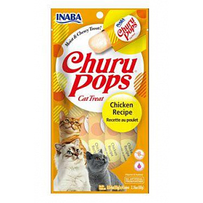 Inaba Churu Pops macska csemege Csirke 4 tubus 60 g Inaba Churu Pops macska csemege Csirke 4 tubus 60 g