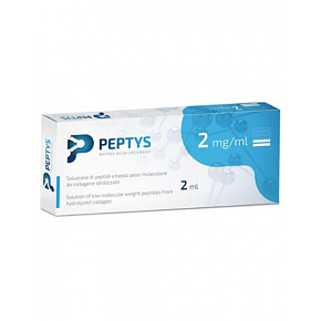 PEPTYS 2 peptid oldat PEP-22 kollagénből 2 mg/ml (előretöltött injekció, alacsony molekulatömegű peptidek (LWP) 1x2 ml)
