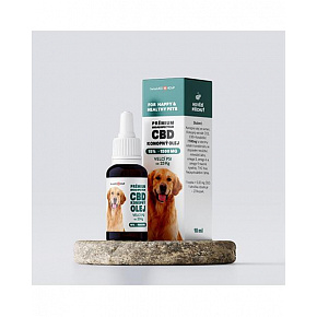 CBD 15% kenderolaj 10 ml (270 csepp) nagytestű kutyáknak 23 kg-tól