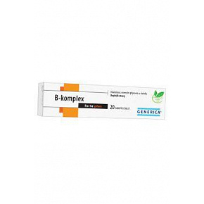 Vitamin B-komplex Forte Plus Generica 20 tbl