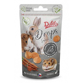 Dafiko rágcsáló csemegék sárgarépa 75g