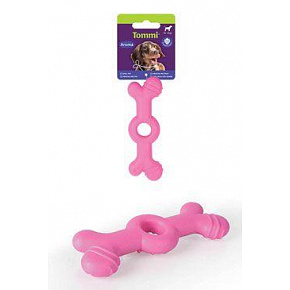 Kutyajáték Aroma Bone kicsi, rózsaszín 14cm Kutyajáték Aroma Bone kicsi, rózsaszín 14cm