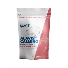 ALAVIS Calming Extra erős kutyáknak 96 g/30 rágótabletta