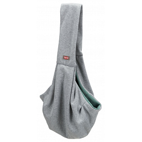 SOFT front carrier - elülső szövet hordozótáska, 22 x 20 x 60 cm, világosszürke/menta (max. 5kg) SOFT front carrier - elülső szövet hordozótáska, 22 x 20 x 60 cm, világosszürke/menta (max. 5kg)