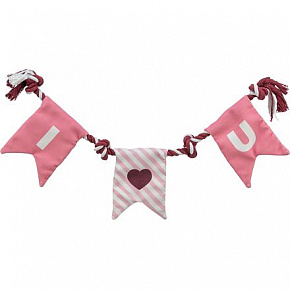 Valentine´s rope - Valentin-napi játék kutyáknak - csomózott kötél, pamut, 50 cm - KORLÁTOZOTT AJÁNLAT
