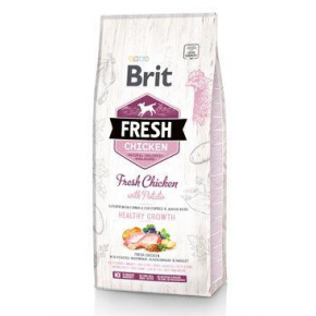 Brit Fresh Dog csirke és burgonya kölyök egészséges növekedés2,5kg