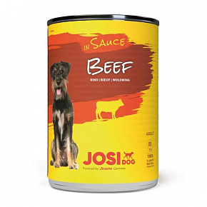 JosiDog konzerv Dog Beef in sauce 415 g JosiDog konzerv Dog Beef in sauce 415 g