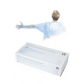 Egyszer használatos hüvely kék L KRUTEX 50db