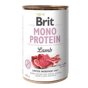 Brit Dog Kons Mono Protein Bárány 400g