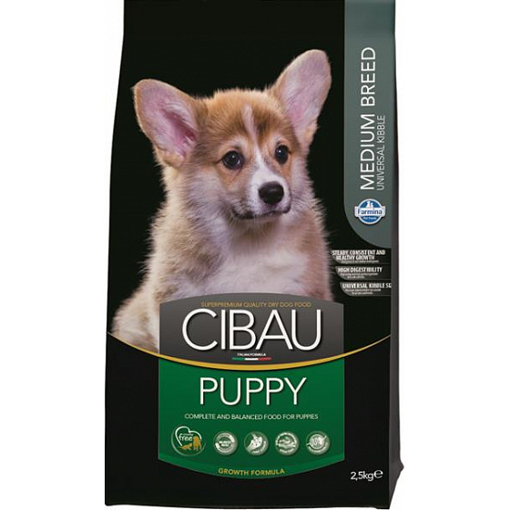 CIBAU kutya kölyök közepes 2,5 kg