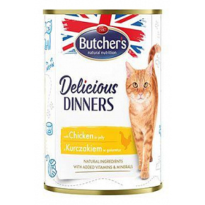 Butcher's Cat Finom csirke zselés konzervben. 400g