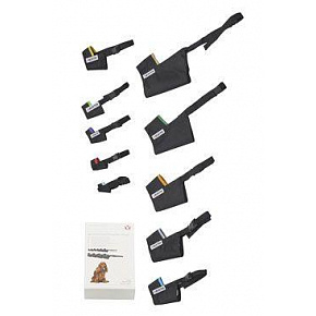 Rögzítő szájkosár kutya BUSTER Easy ID szett 2XS-5XL 10db 10db