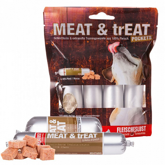Meat & Treat Ló 4x40g