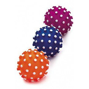 Játék kutya labda tüskés 6cm latex Játék kutya labda tüskés 6cm latex