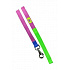 Póráz nejlon CLUB G 20mmx120cm lila-zöld FP 1db