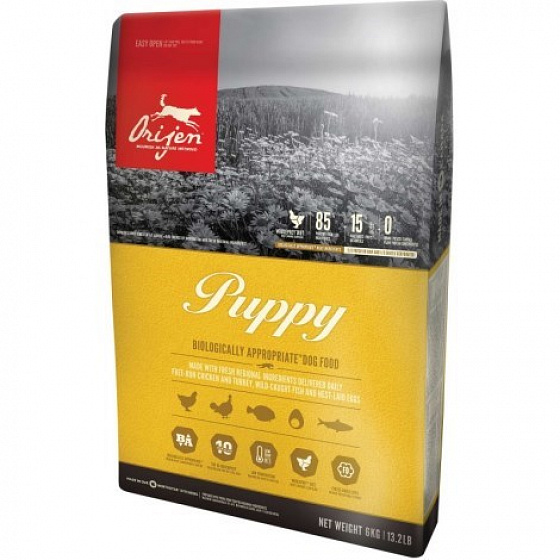 Orijen Dog Puppy 2 x 11,4 kg + INGYENES SZÁLLÍTÁS