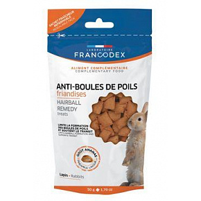 Francodex csemege Hairball Remedy nyúl 50g