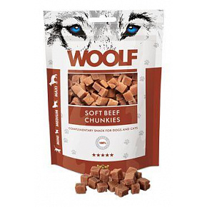 WOOLF Classic származás. Soft Beef Chunkies 100g