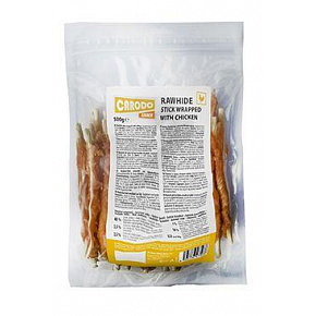 CARODO Dog származás. Csirkehús bivalybőrön 500g CARODO Dog származás. Csirkehús bivalybőrön 500g