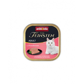 Animonda Vom Feinsten cat CLASSIC marhahús és pulykaszív bal. 16 x 100 g