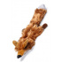 Kutyajáték Flatino Fox nyikorgó 26x10x3cm plüss KAR