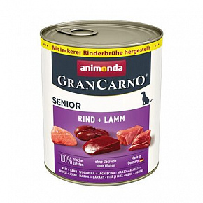 GRANCARNO Senior - marhahús, bárány 800 g GRANCARNO Senior - marhahús, bárány 800 g