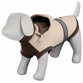 POMPEI polár mellény, bézs/barna POMPEI polár mellény, bézs/barna