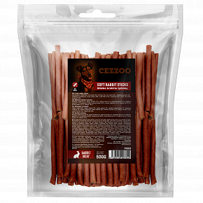 CEZZOO SNACK Puha nyúlrudak 500g