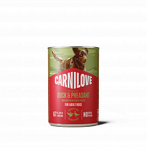 Carnilove Dog Can Paté Kacsa & Fácán 400 g