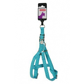 Hám kutyának MAC LEATHER türkiz 25mm Zolux Zolux