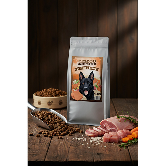 CEZZOO Premium Dog Senior & Light 15kg