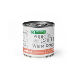 Natures P FOOD Superior care White Dog felnőtt lazac és tonhal minden fajta leves 6 x 140ml