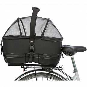 Kerékpártartó LONG széles csomagtartóhoz 29 x 42 x 60 cm fekete (max. 8kg)