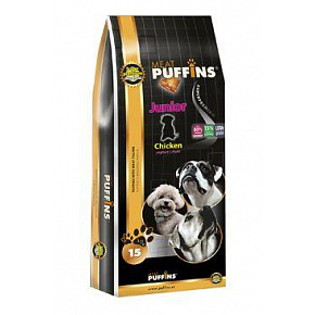 Puffins Dog Junior csirke 15kg Puffins Dog Junior csirke 15kg
